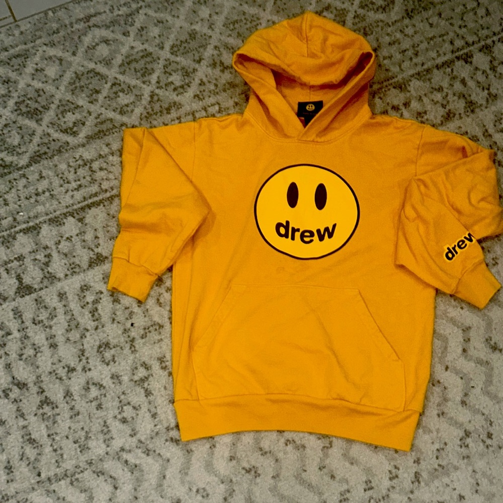 Yellow- Orangish Drew House Hoodie